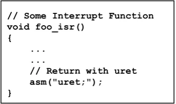 Table 3.1: Comparison of instruction set architectures.