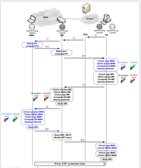 Figure 2 NeMHIP association establishment.