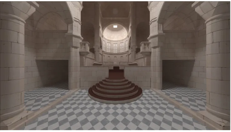 Figure 3.7: An example of path traced image (courtesy of Piotr Dubla).