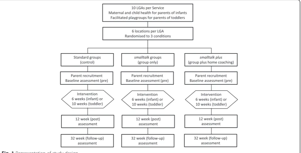 Fig. 1 Representation of study design