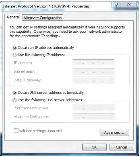 Figure 13. Properties Window  5. Click the OK button to save your changes and close the dialog box
