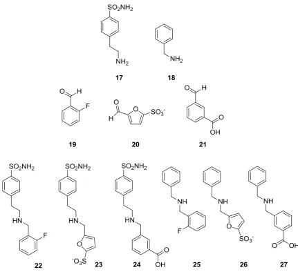 Figure 7. A DCL of amines via reduction of imines.