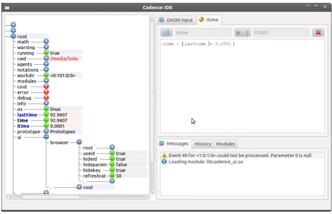 Figure 4.13: Cadence User Interface Module