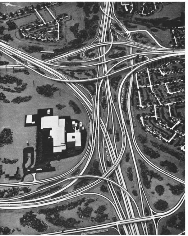 Figure  13.  Overall  view of new  interchange. 