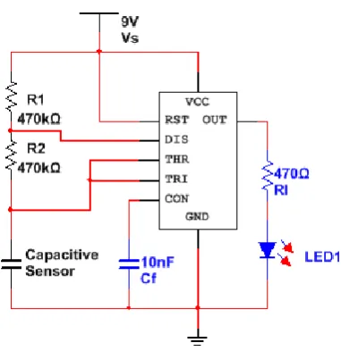 Figure 6: Aluminium and neodymium sensor 