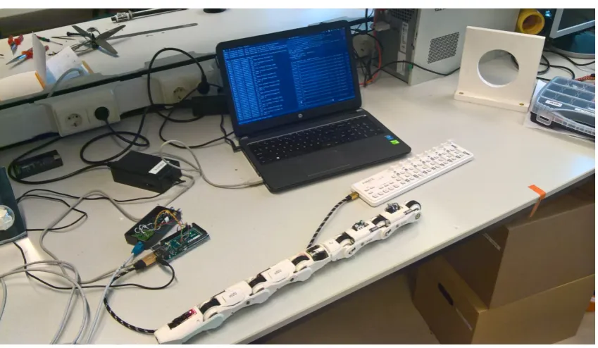 Figure 1.1: The setup that has been used for this research.