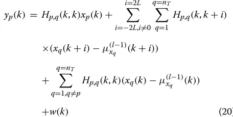 Figure 1), whereas MMSE-OND2-MIMO is the nonitera-tive version of TE-MMSE-OND2-MIMO [7]