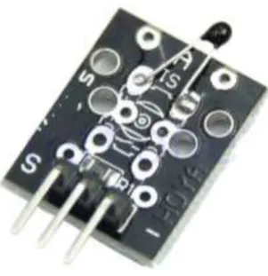 Figure 3: Light sensor module KY 018 (www.nanotronik.pl, 2015) 