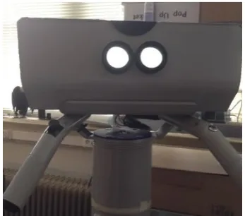 Figure 2. View from the VirtuScope interaction demo 