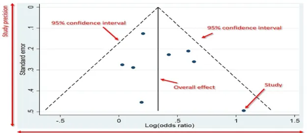 Figure 2.1 – Example of the funnel plot.
