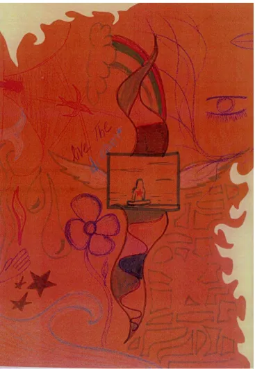 Figure 5.10: Simone: Illuminative art, end of module / year-independent work 