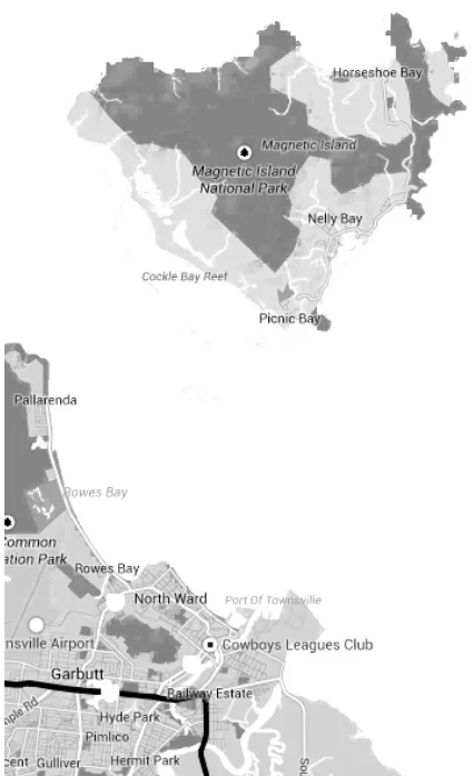 Figure 1. Townsville and Magnetic Island 
