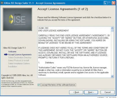 Figure 17: ISE Software End-User License Agreement