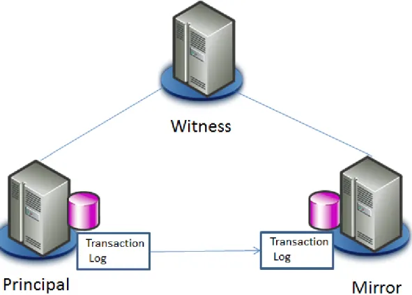 Figure 2 - Database Mirroring 