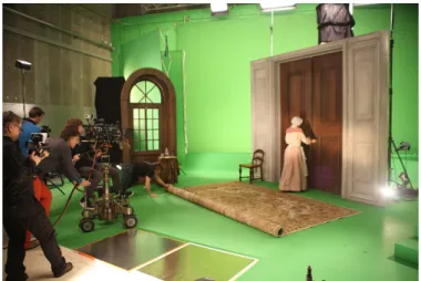 Figure 5: Filming in NFA studio in Amsterdam during the demonstration