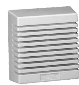 Figure 21-10    A  surface-mounted   speaker siren
