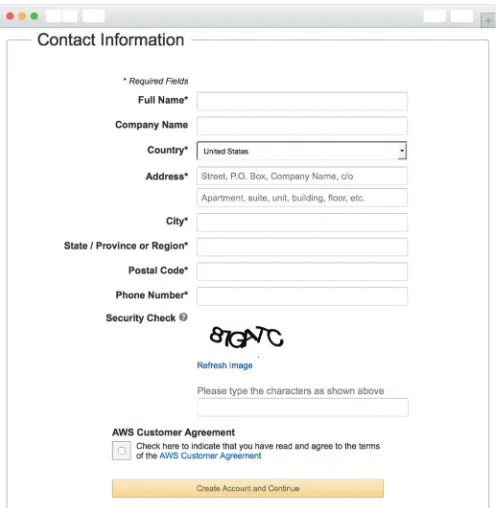 Figure 1.16 Creating an 