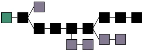 FIGURE 3: THE MAIN CHAIN WITH REJECTED SIDE CHAINS 