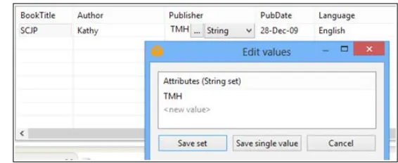table data into a CSV file. The last icon is used to add an attribute to the DynamoDB table.