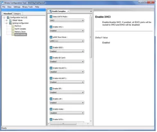 Figure 3-1. Binary Configuration Tool (BCT) GUI