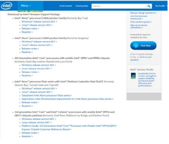 Figure 3-5. Intel FSP download selection