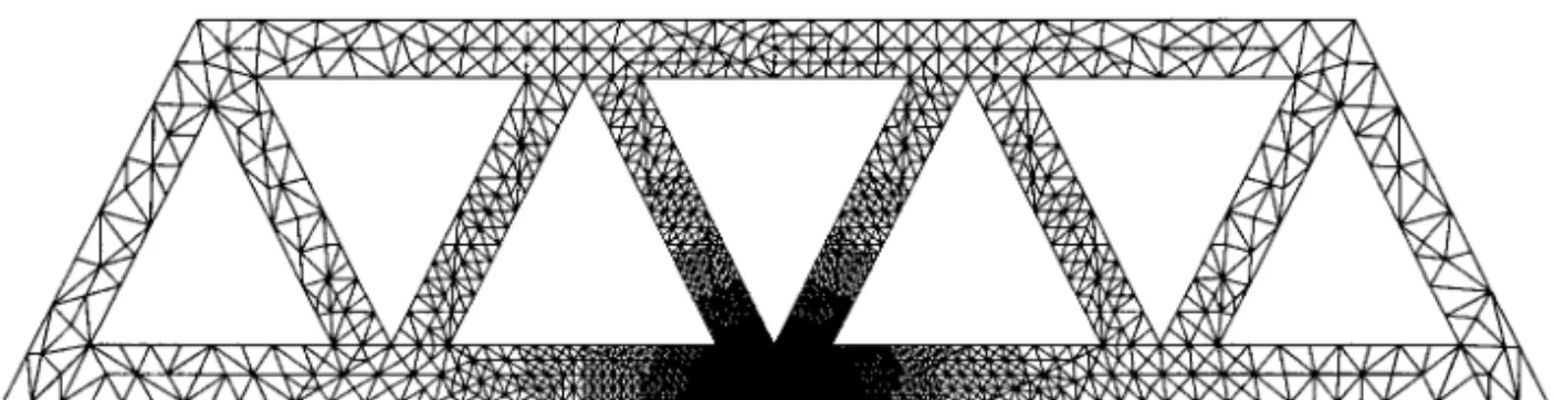 Table 2. The number of nodes and elements of the test graph Truss Refinement Initial Samples Ž .0 1 2 3 4 5 Truss Node 噛 18407 23570 29202 36622 46817 57081 Element 噛 35817 46028 57181 71895 92101 112494