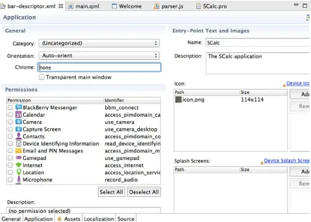 Figure 2-7. bar-descriptor.xml viewwww.itbook.store/books/9781430261575