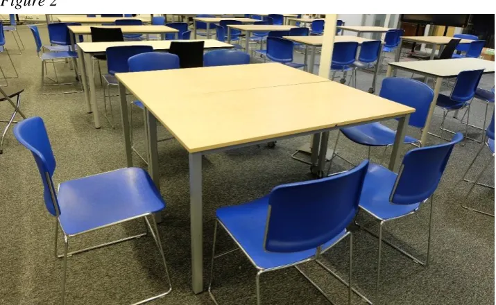 Figure 3 The main LED screen in the Classroom of the Future 