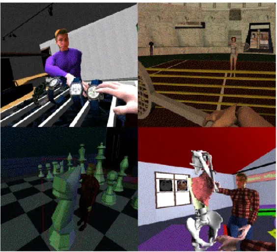 Figure 4: Snapshots from applications 4.1.2. Teleshopping