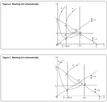 Figure 6 Meeting (iii) schematically.