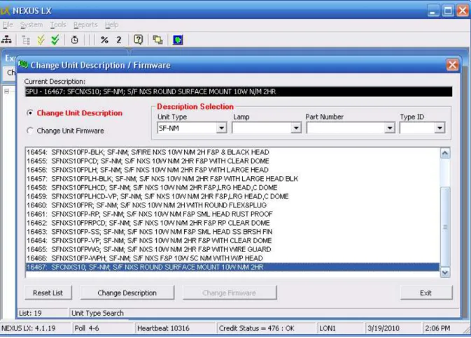 Figure 8 is used for Type ID change:  Node box|Tool Tab|Change Unit Description &amp; Firmware