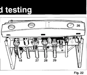 Fig.  22  Allow  pump  to  run  for  several  minutes. 