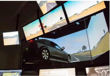 Figure 2 Advanced driving simulator used in this study 