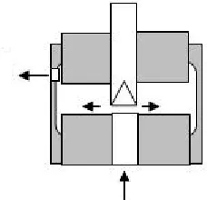 Fig. 1: Basic scheme of a radial diffuser system. After  Schultz et al. (76). 