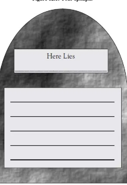 Figure 12.1: Your epitaph. 