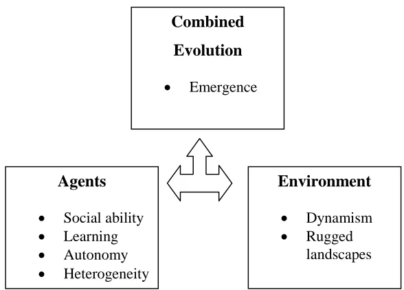 Figure 3.1: Fundamental Principles of an ABS model (adopted from Choi et al, 2001)
