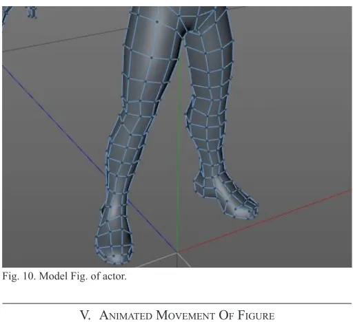 Fig. 10. Model Fig. of actor.