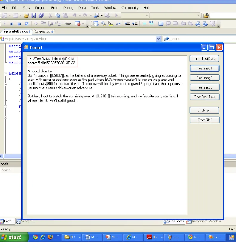 Figure 9 : This shows a normal page having the words normal, meaningful and relevant to  its context