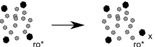 Figure 3.4 is an example to show the idea of updating ROs: the original ro∗ is