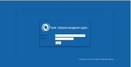 Figure 4.1: login page      