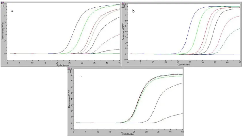 Figure 1.LOD) and five-point calibration curve for beef DNA (LOD) and five-point calibration curve for beef DNA (Figure 1