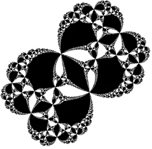 Figure 3.1: An example of a map with a cluster point.