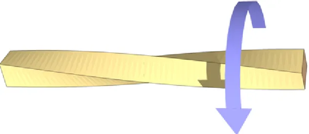 Figure 2.8: Distribution of shear stress in rectangular beam [9].