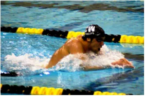 Figure d analyzes swimming using Newton’s third law.