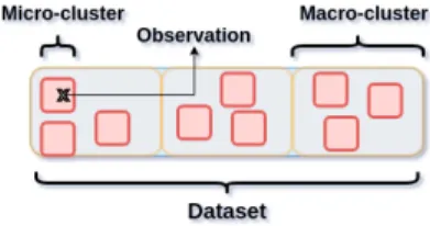 Fig. 1: Distinction between micro and macro clusters