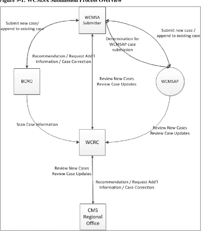 Figure 9-1: WCMSA Submission Process Overview 