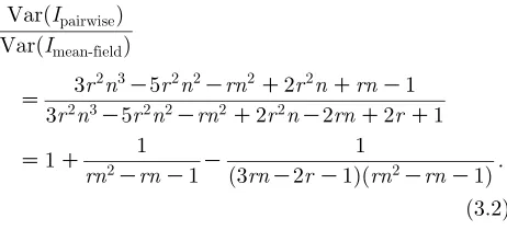 Figure 2 shows the bivariate normal distributionfor various combinations of the key parameters, whichshould be compared with the numerical results fromthe stochastic version of the pairwise and mean-ﬁeldmodels shown inearlier ﬁndings and validate the analy