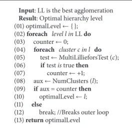Figure 8: Computing multikernel from optimal level.