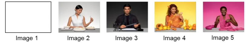 Figure 1: Test images used in experiment 