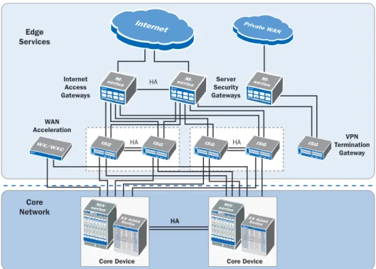 Figure 6: Data Center Network Edge Services